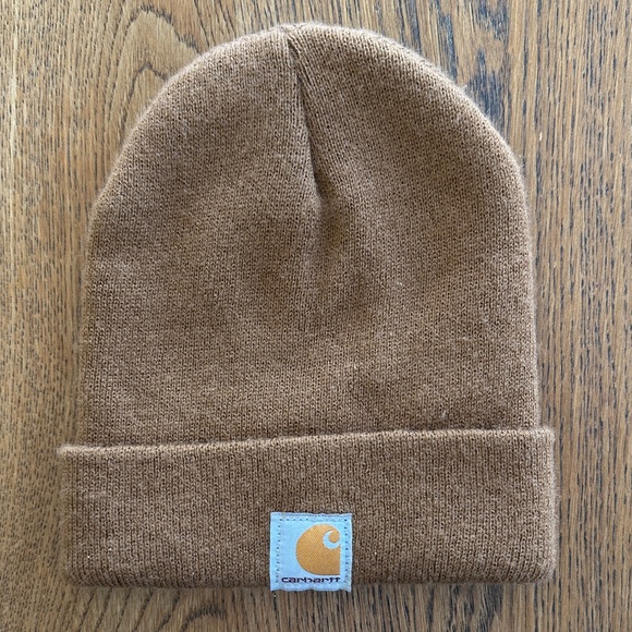 Carhartt Other - Carhartt Kids Tan Brown Knit Hat Beanie